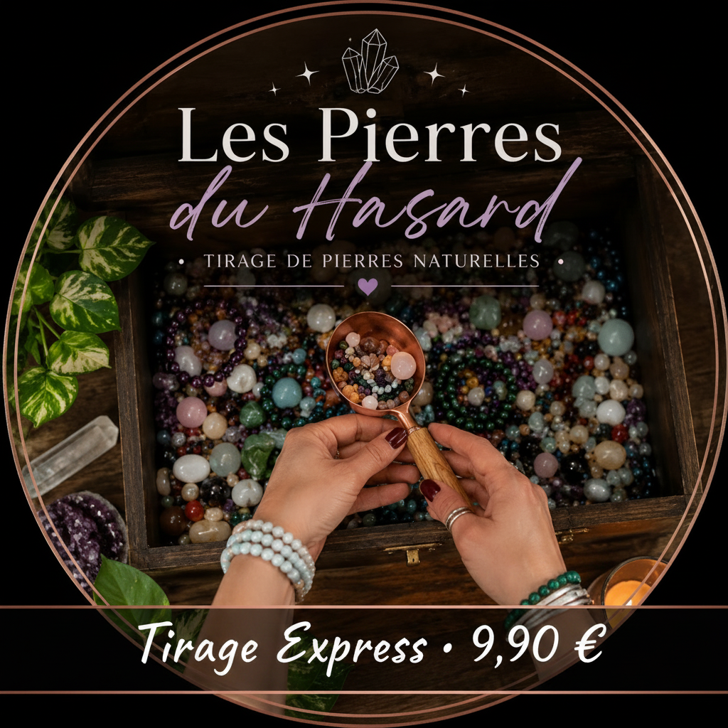 Tirage Express : tirage de pierres filmé + réponse personnalisée et plus détaillée par mail