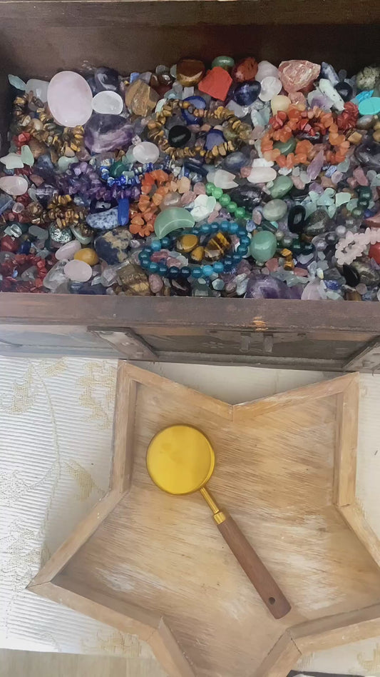 Tirage de Pierres - Message personnalisé de l’Univers – Pierres naturelles et bracelets